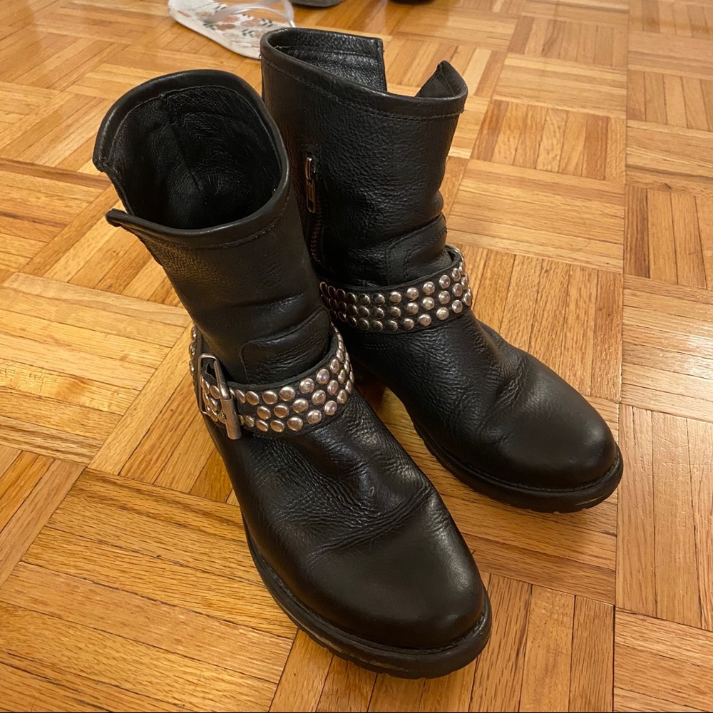 Steve Madden studded boots